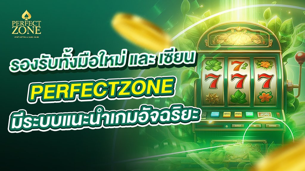 รองรับทั้งมือใหม่และเซียน perfectzone มีระบบแนะนำเกมอัจฉริยะ